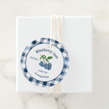 Vintag Blue Blueberry Jam Canning