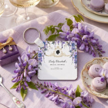 Vintag Blue Florals Bridgerton Brautparty