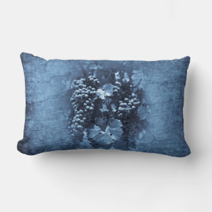 Vintag Blue Grapes Plaster Lendenkissen