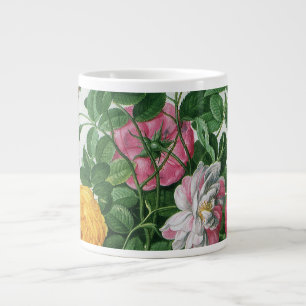 Vintag blühende Blume, Frühjahrsgärten-Rose Jumbo-Tasse