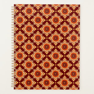 Vintag Boho Chic Blumenmuster Planer