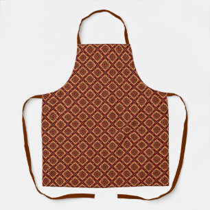 Vintag Boho Floral Pattern Schürze