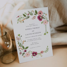 Vintag Boho Floral Wedding