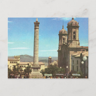 Vintag Bolivien, Polosi, Kathedrale Postkarte