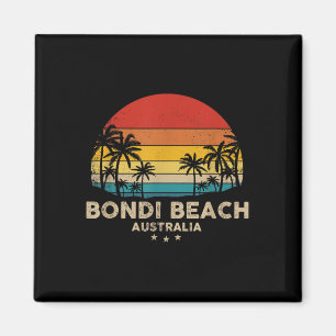 Vintag Bondi Beach - Australien Beach Souvenir Magnet