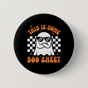 Vintag Boo Funny Halloween Ghost Dies ist Hallowee Button