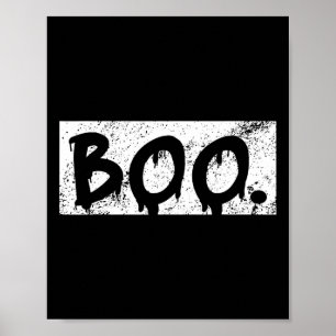 Vintag Boo Funny Retro Halloween Kostüm Men Wome Poster