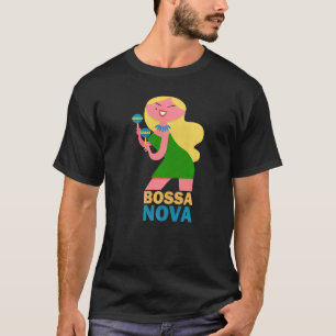 Vintag Bossa Nova Brazilian Music Genre Fans T-Shirt