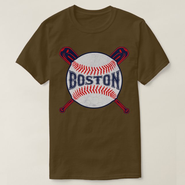 Vintag Boston Baseball T-Shirt (Design vorne)