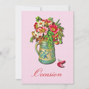 Vintag Bouquet Einladung