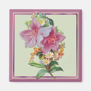 Vintag Bouquet Magnet