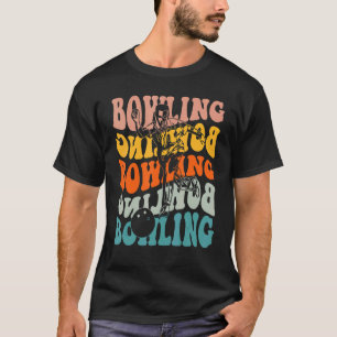 Vintag Bowling Bowling Player Mens Boys Kids T-Shirt