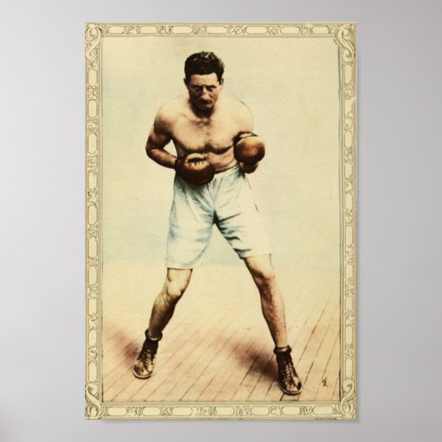Vintag Boxer Poster (Vorne)