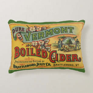 Vintag Brattleboro Jelly Boiled Cider Vermont Dekokissen