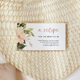 Vintag | Brautparty gemeinsam Rezept Begleitkarte