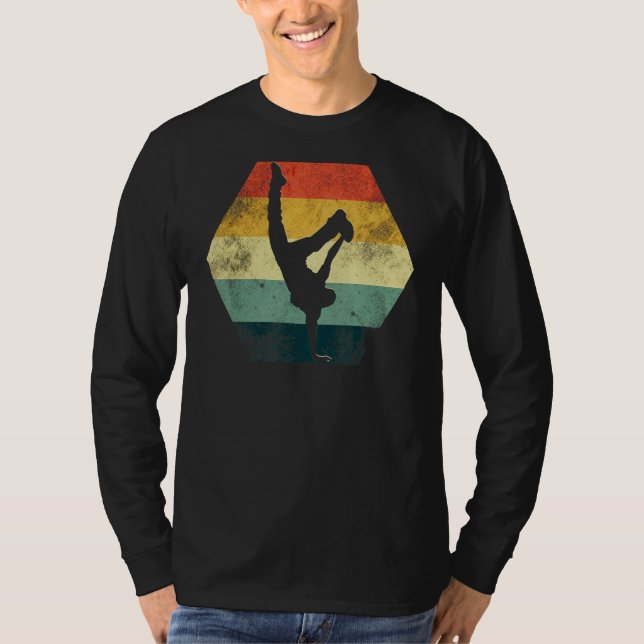 Vintag Breakdance Dance 2 T-Shirt (Vorderseite)
