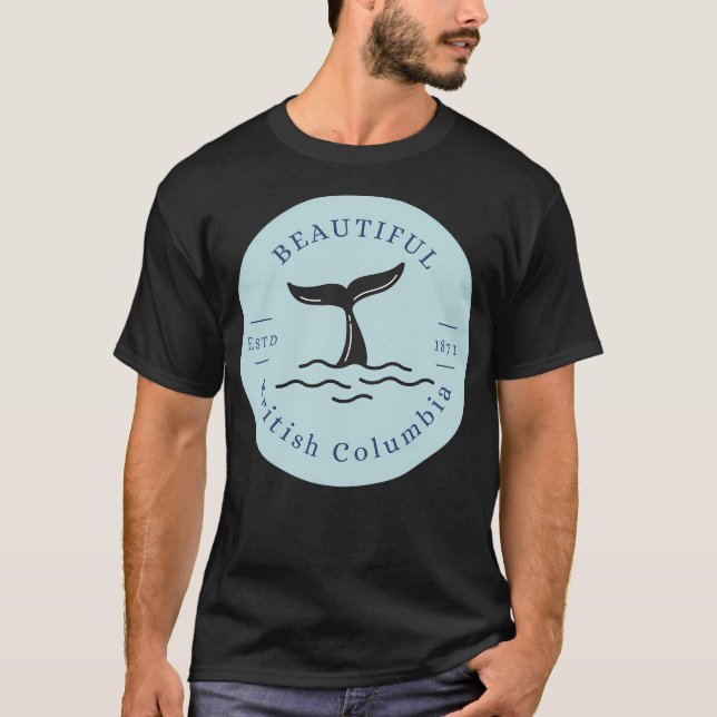 Vintag British Columbia T-Shirt (Vorderseite)