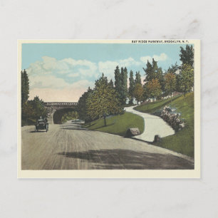 Vintag Brooklyn New York Postkarte