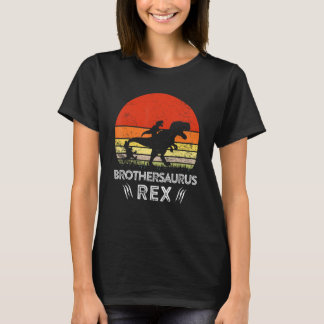 Vintag Brothersaurus Rex Dinosaur Matching Family T-Shirt