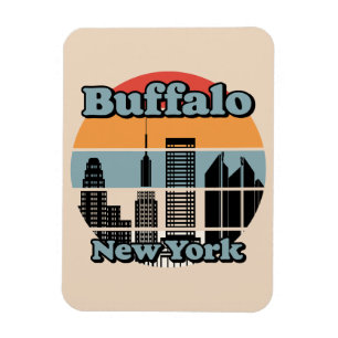 Vintag Buffalo New York Magnet