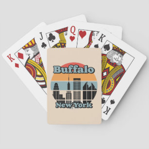 Vintag Buffalo New York Spielkarten