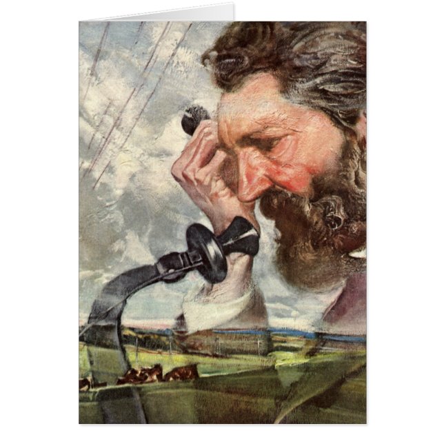 Vintag Business, Alexander Graham Bell Telefone (Vorne)