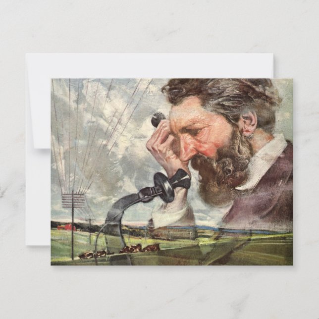 Vintag Business, Alexander Graham Bell Telefone (Vorderseite)