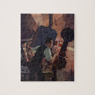 Vintag Business, Kinoprojektionist Puzzle