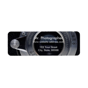 VINTAG CAMERA Collection 01 Address Labels 3