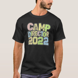 Vintag Camp Director 2022 Camping Host Chaos Coor T-Shirt