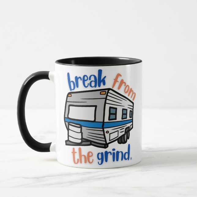 Vintag Camper BFTG Kaffee Tasse (Links)