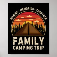 Vintag Camper Camp Family Camping Trip 2025 Match