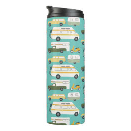 Vintag Campervan Vanlife Trailer RV Thermosbecher