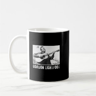 Vintag Canada Singer Gordon Lightfoot Kaffeetasse