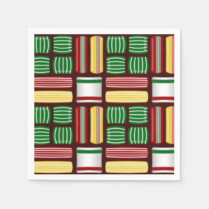 Vintag Candies Christmas Cocktail Napkins Serviette