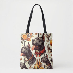 Vintag Cane Corso Illustration