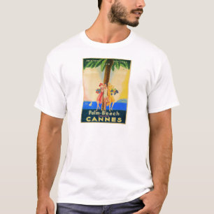 Vintag Cannes French Travel T-Shirt