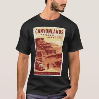 Vintag Canyonlands National Park Utah - Shafer Tr T-Shirt