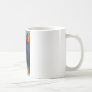 Vintag Capri Italien Reisen Kaffeetasse