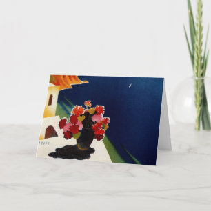 Vintag Capri Italien Reisen Karte