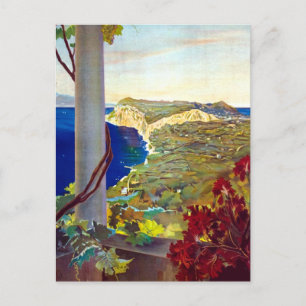 Vintag Capri Italien Reisen Postkarte