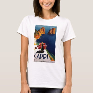 Vintag Capri Italien Reisen T-Shirt