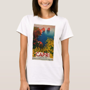 Vintag Capri L'Isola del Sole Italien T-Shirt