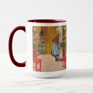 Vintag Carl Larsson Die Küche Tasse