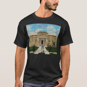 Vintag Carnegie Library Anniston Alabama T-Shirt