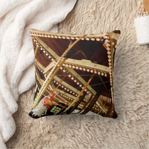 Vintag Carousel Rooster Kissen