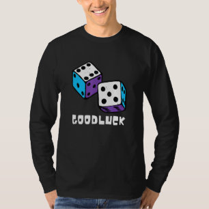 Vintag Casino Dice Viel Glück Game Night Party Gam T-Shirt