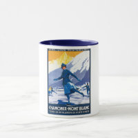 Vintag Chamonix - Mont Blanc Poster