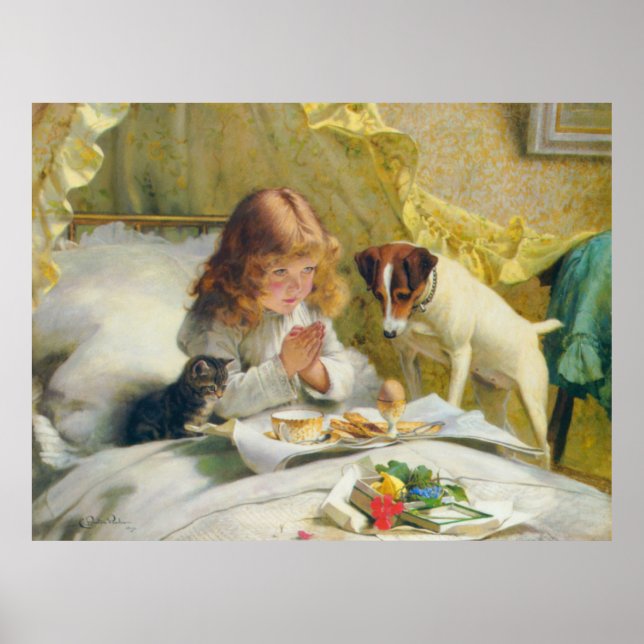 Vintag Charles Burton Barber Suspense Poster (Vorne)