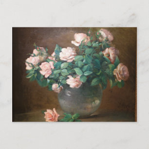 Vintag Charles Ethan Porter Rose Postkarte